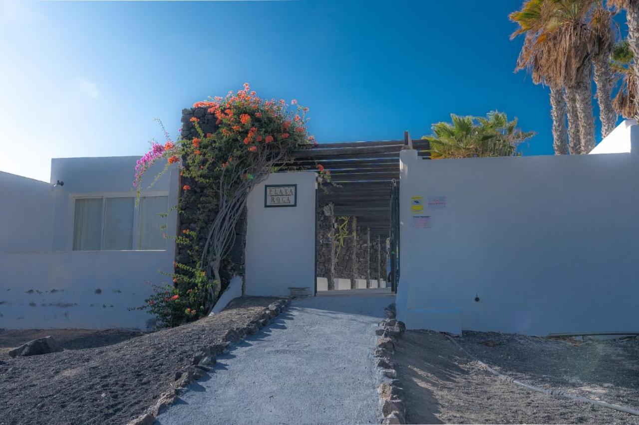 luxury casa playa roca bord de mer Costa Teguise Eksteriør bilde
