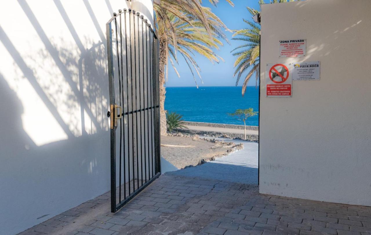 luxury casa playa roca bord de mer Costa Teguise Eksteriør bilde