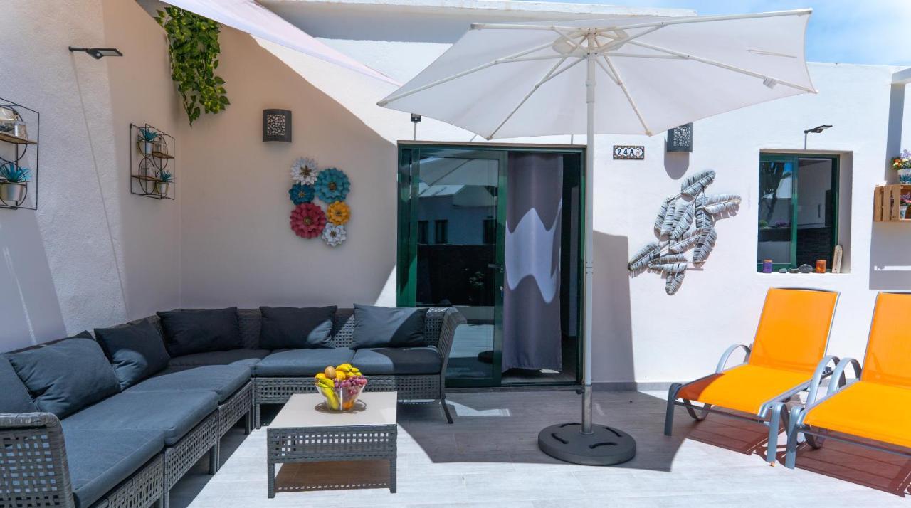 luxury casa playa roca bord de mer Costa Teguise Eksteriør bilde