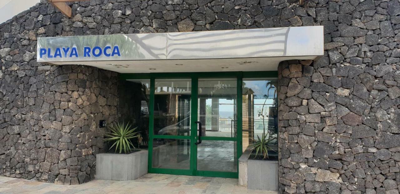 luxury casa playa roca bord de mer Costa Teguise Eksteriør bilde